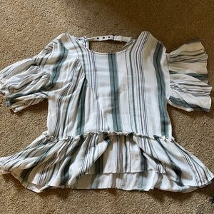 Anthropologie striped top